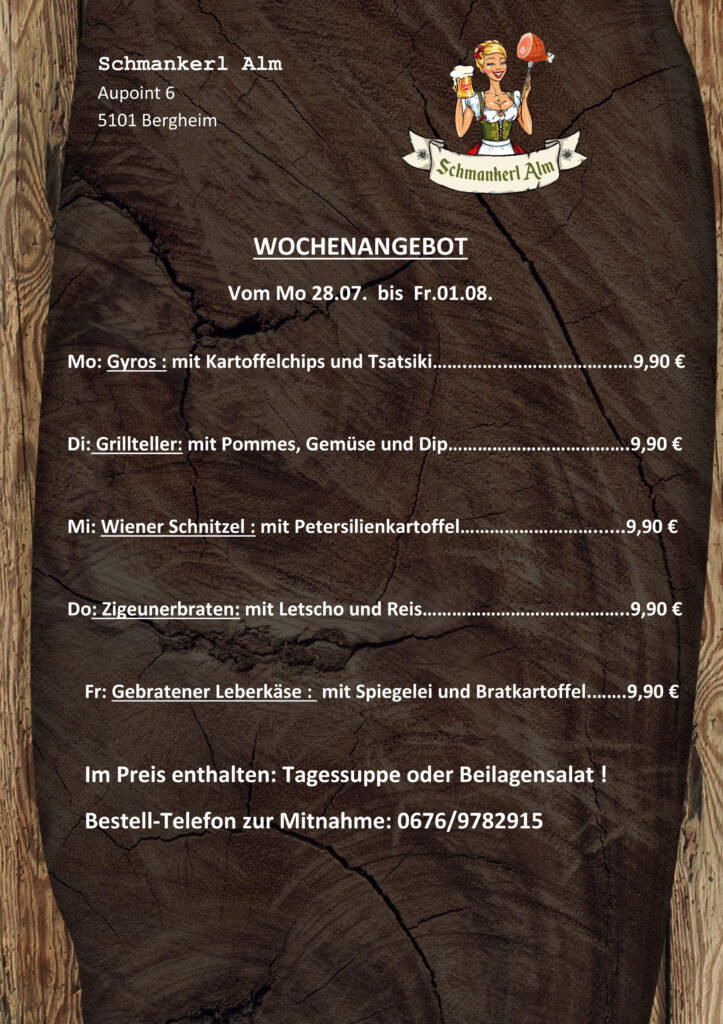 Wochenangebot 28.07-01